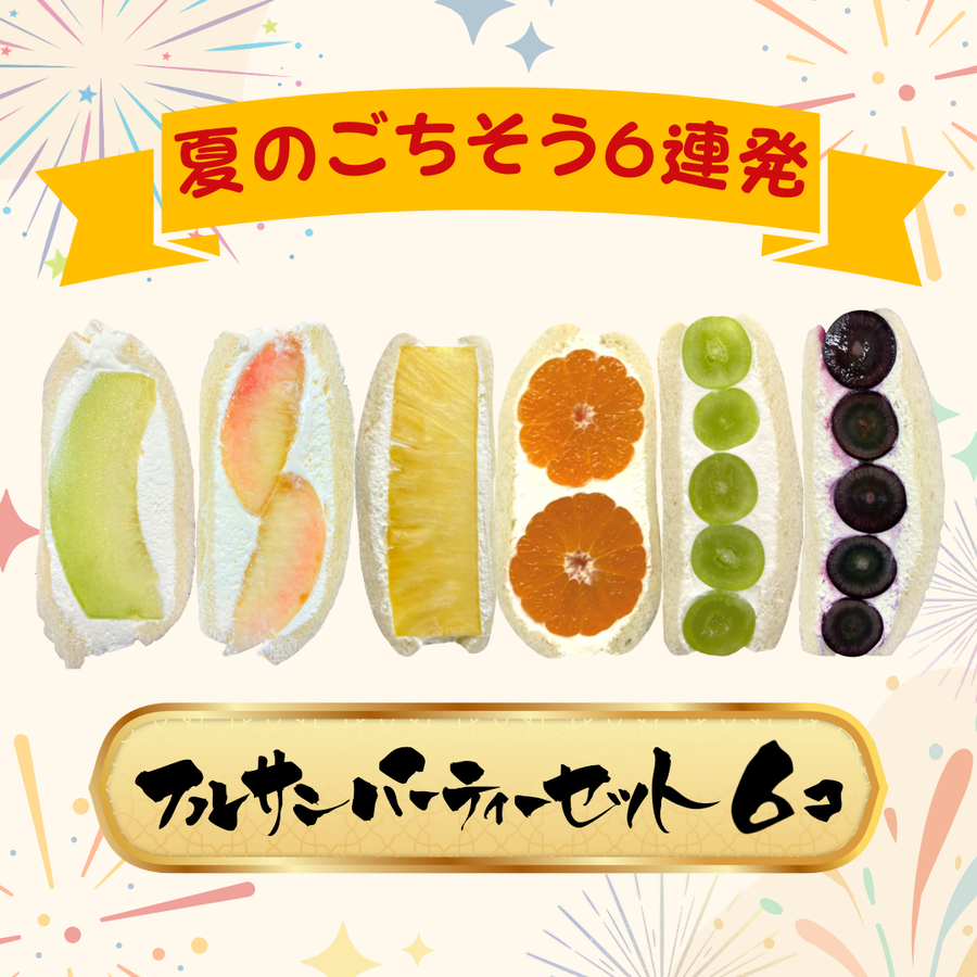 フルサンパーティーセット（6個）